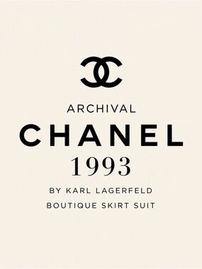 EXTREMELY RARE CHANEL 1993 JACKET